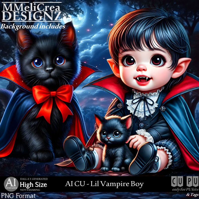 (image for) AI - CU Lil Vampire Boy (CU4PU/PNG)